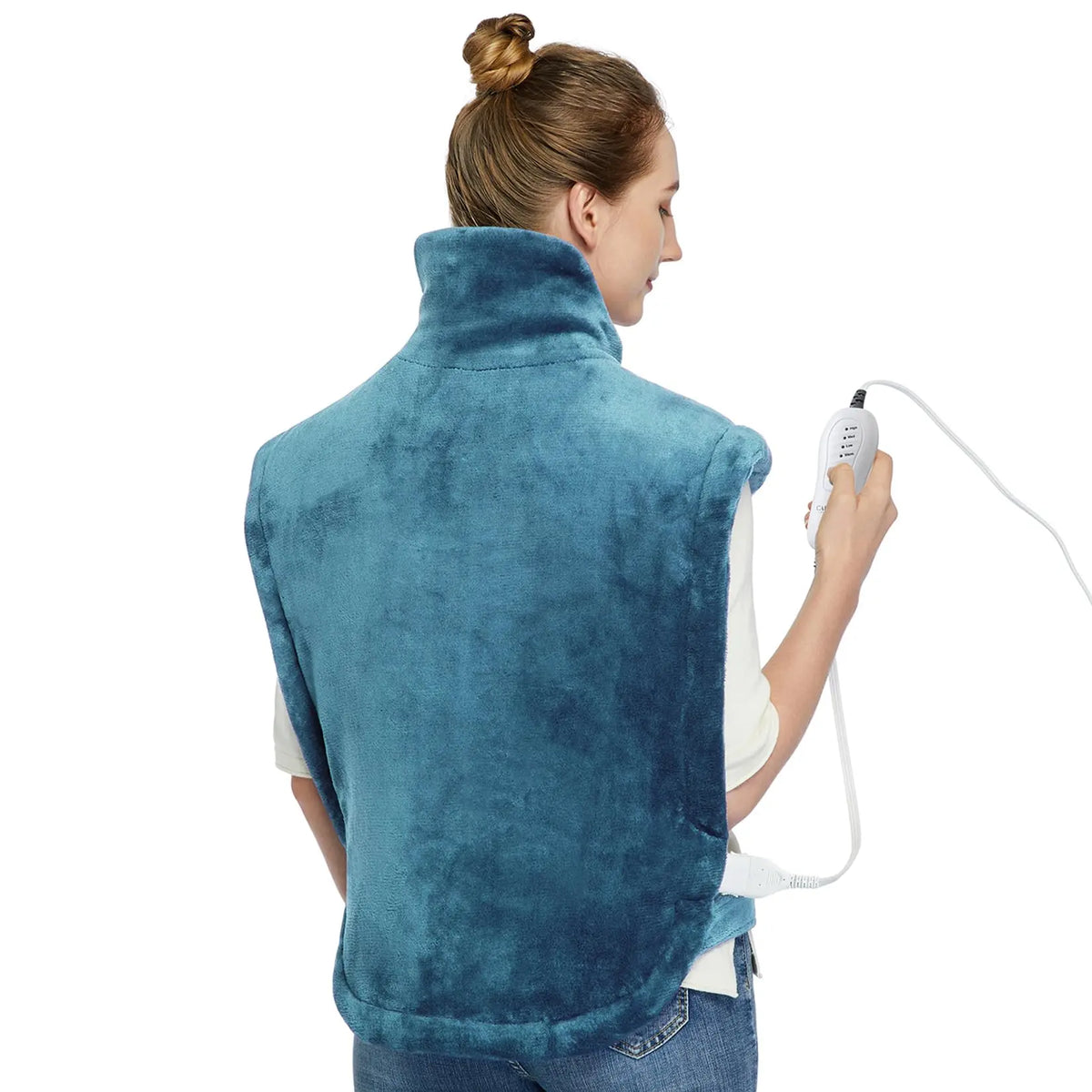 Weighted Electric Heating Pad for Back Neck and Shoulders
