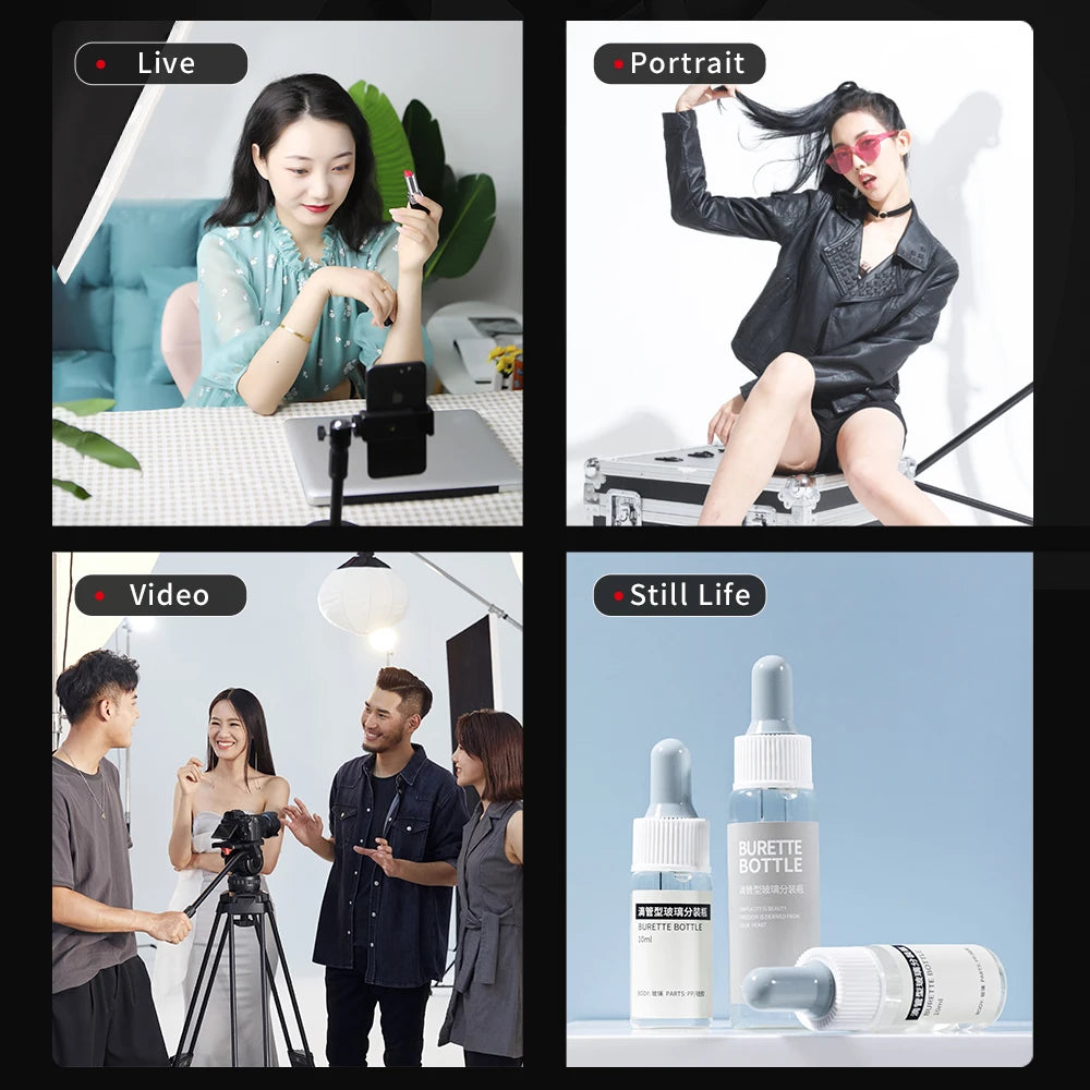 SH 135W COB LED Video Light for Photography and Studio Lighting