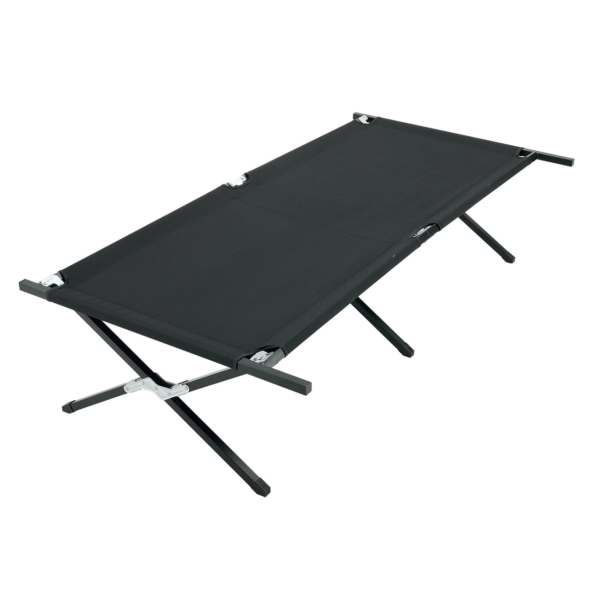 JHK Collapsible Folding Camping Cot With Heavy Duty Steel Frame