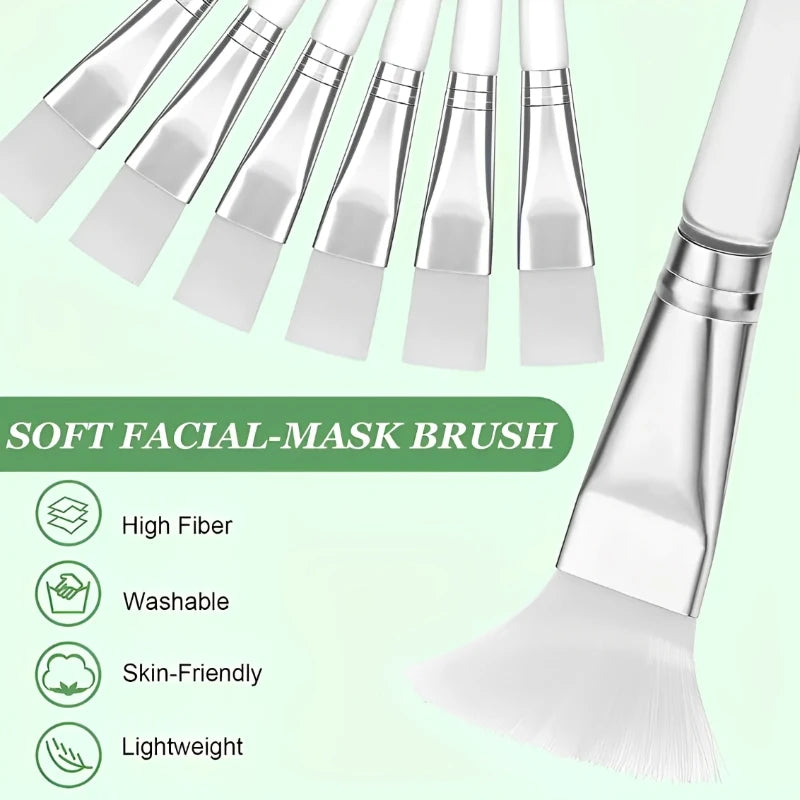 HMQ Beauty Facial Mask Applicator Brushes for Skincare and Spa</|vq_actor_true|>