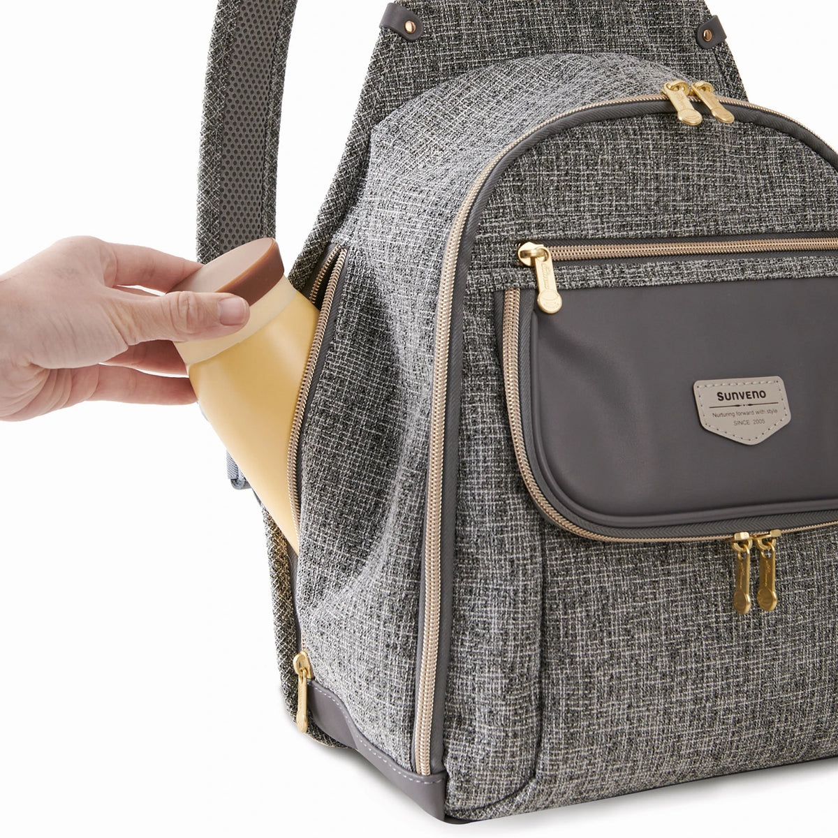 Sunveno Baby Diaper Backpack Organizer For Maternity And Changing Bag